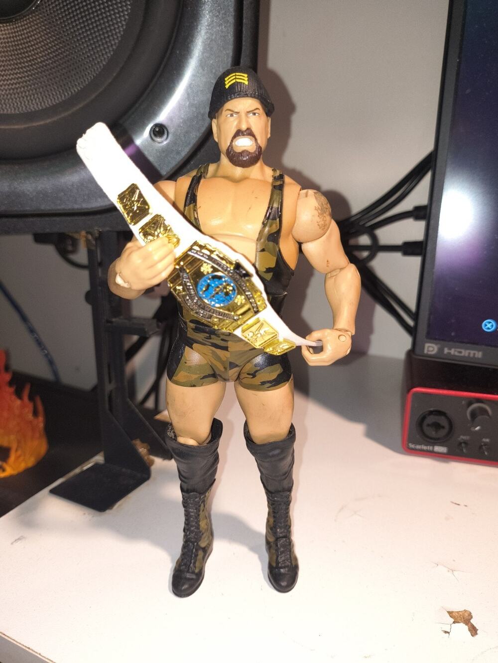 WWE Mattel Elite Series 22 Big Show With With Intercontinental Championship HTF